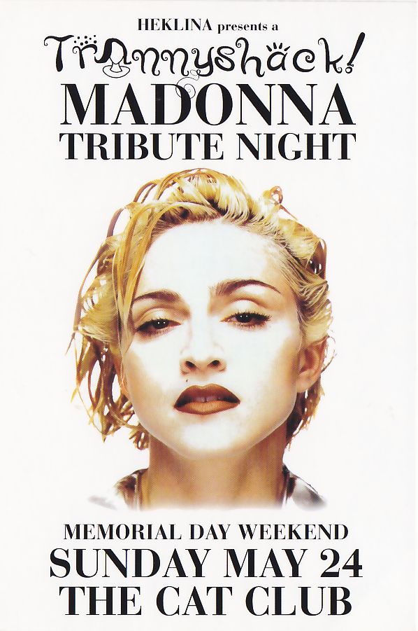 Heklina Madonna Tribute Night